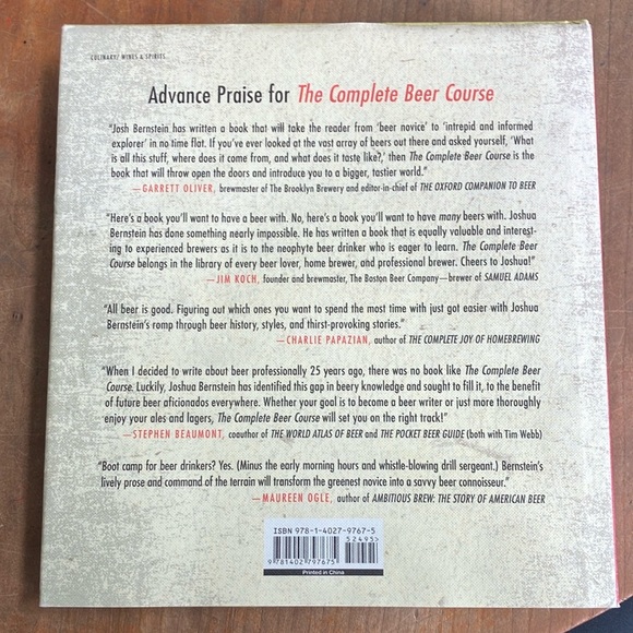 Book: The Complete Beer Course Book by Joshua Bernstein ( from novice to expert) - Picture 3 of 16